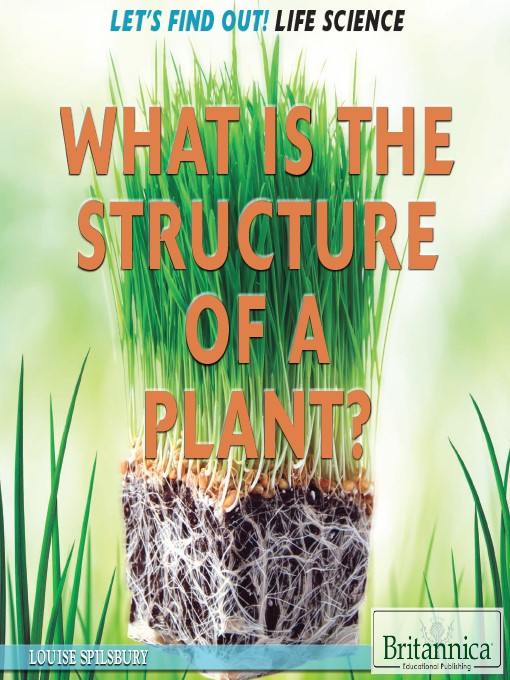 Title details for What Is the Structure of a Plant? by Louise Spilsbury - Wait list